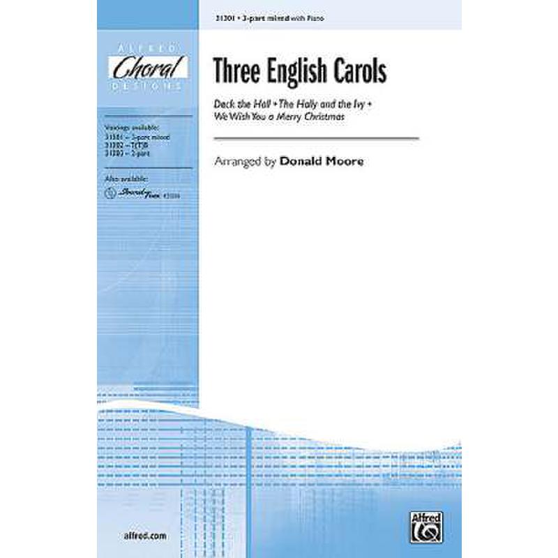 Titelbild für ALF 31301 - 3 ENGLISH CAROLS