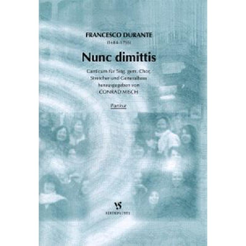 Titelbild für VS 1915 - NUNC DIMITTIS - CANTICUM