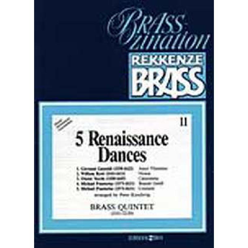 Titelbild für BIM -ENS16 - 5 RENAISSANCE DANCES