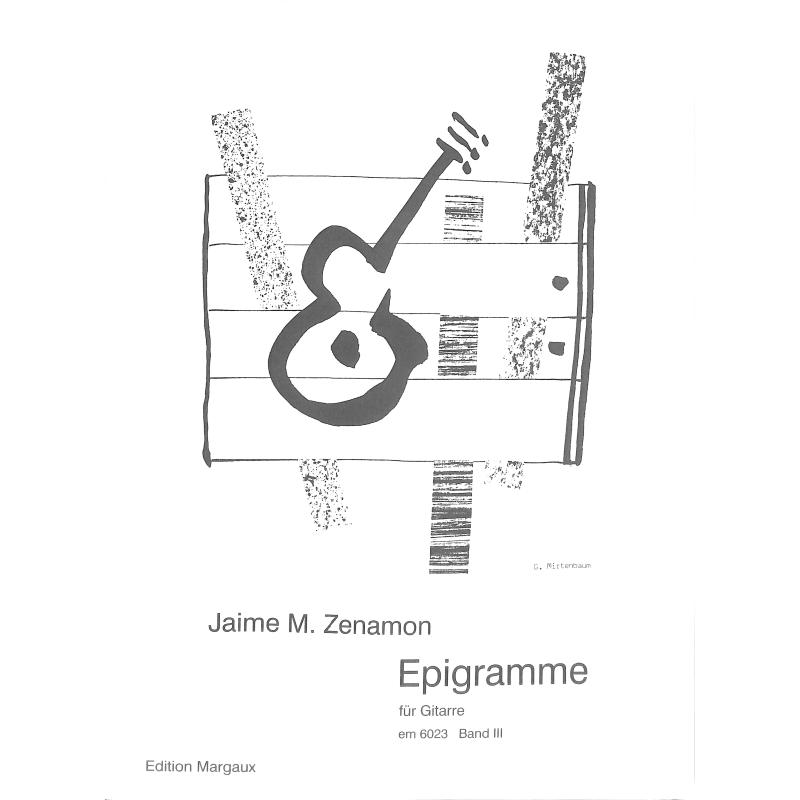 Titelbild für EM 6023 - EPIGRAMME 3