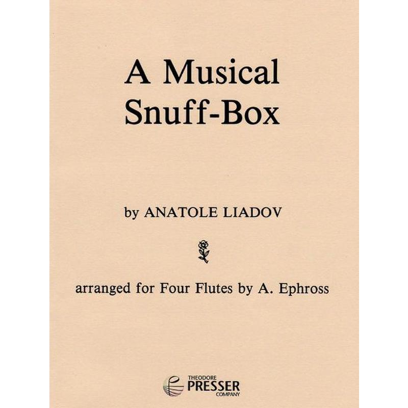 Titelbild für PRESSER 114-40060 - MUSICAL SNUFF BOX