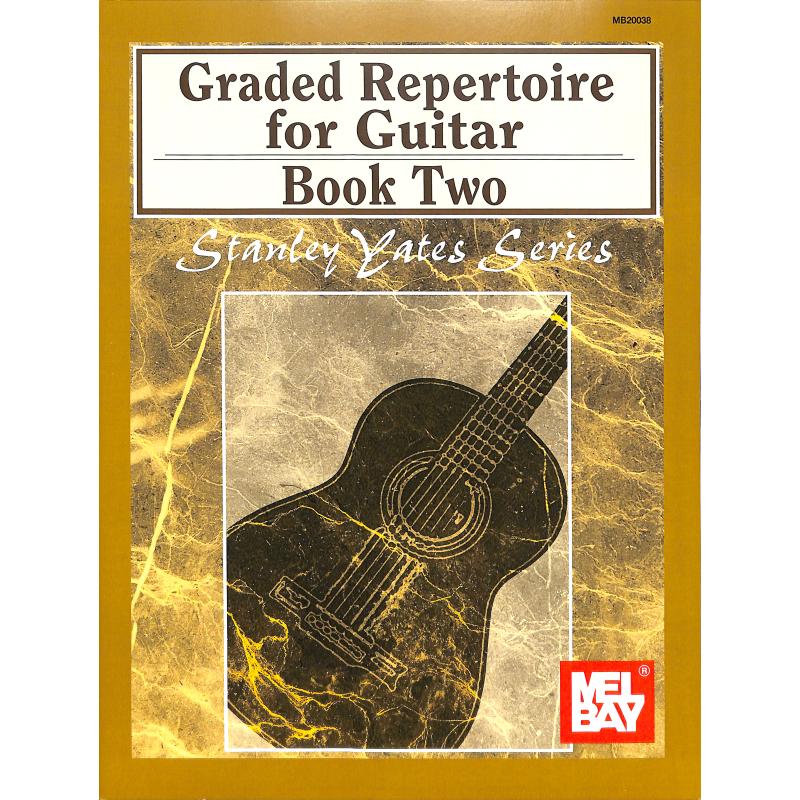 Titelbild für MB 20038 - GRADED REPERTOIRE FOR GUITAR 2