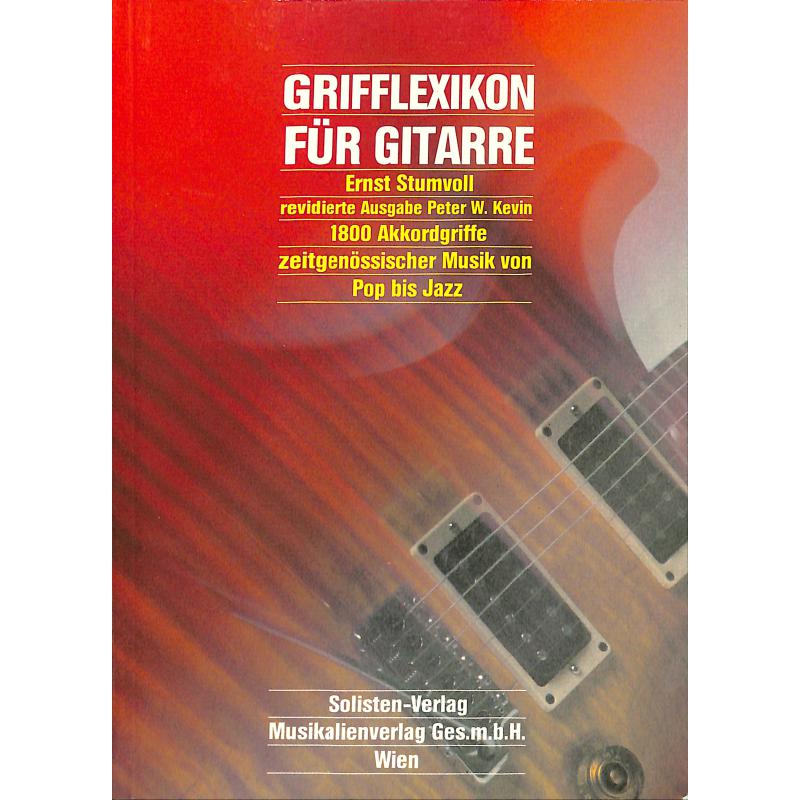 Titelbild für WEINB 1032-18 - GRIFFLEXIKON FUER GITARRE