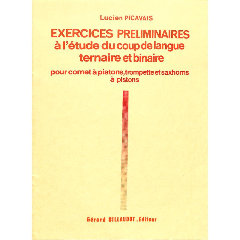 Titelbild für BILL 3025 - EXERCICES PRELIMINAIRES A L'ETUDE