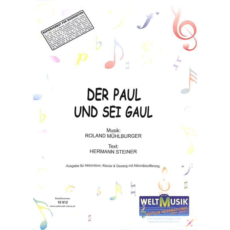 Titelbild für WM 10612 - DER PAUL UND SEIN GAUL