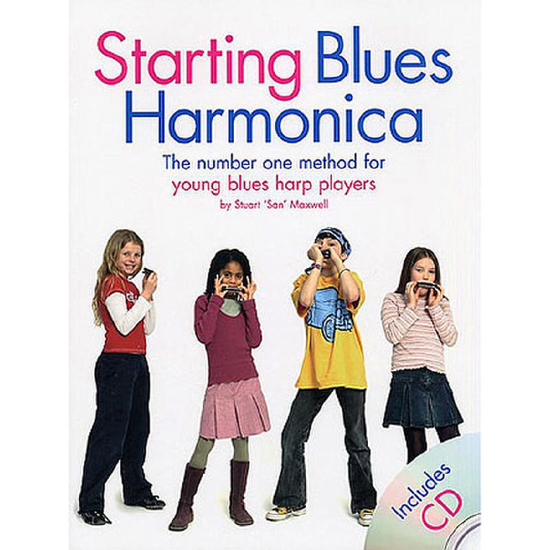 Titelbild für MSAM 982740 - STARTING BLUES HARMONICA