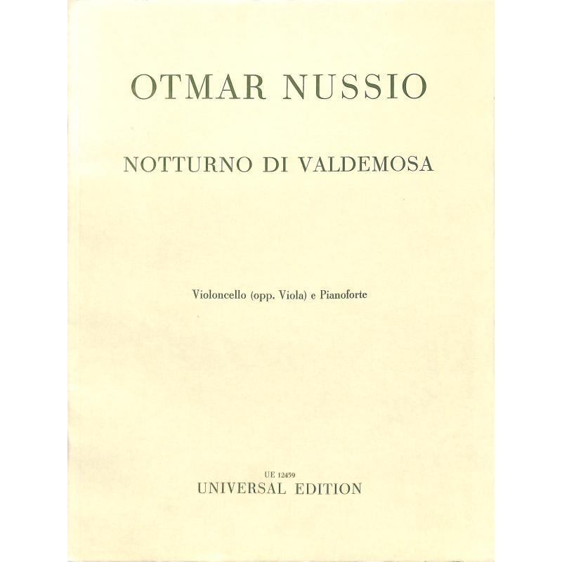 Titelbild für UE 12459 - NOTTURNO DI VALDEMOSA