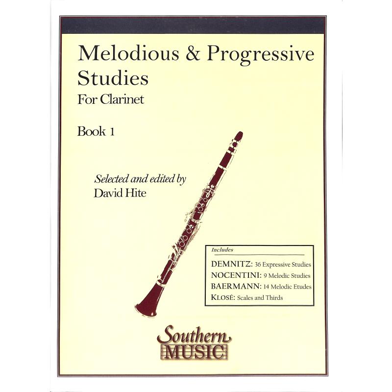 Titelbild für HL 3770637 - Melodious + progressive Studies 1