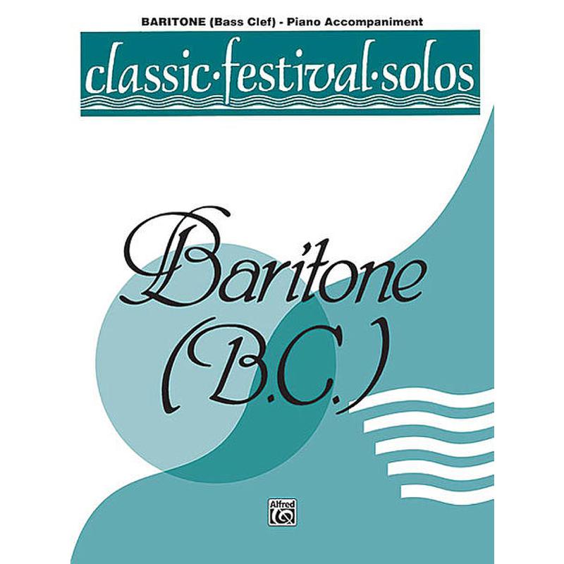 Titelbild für EL 03894 - CLASSIC FESTIVAL SOLOS 2 BARITO