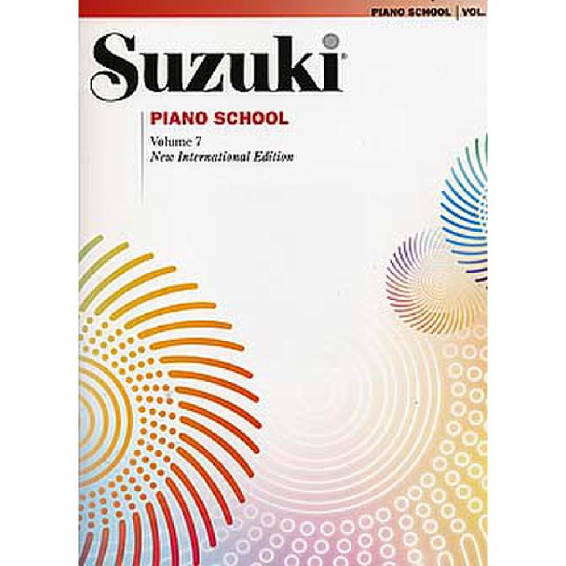 Titelbild für SBM 0444SX - PIANO SCHOOL 7 - NEW INTERNATIONAL EDITION