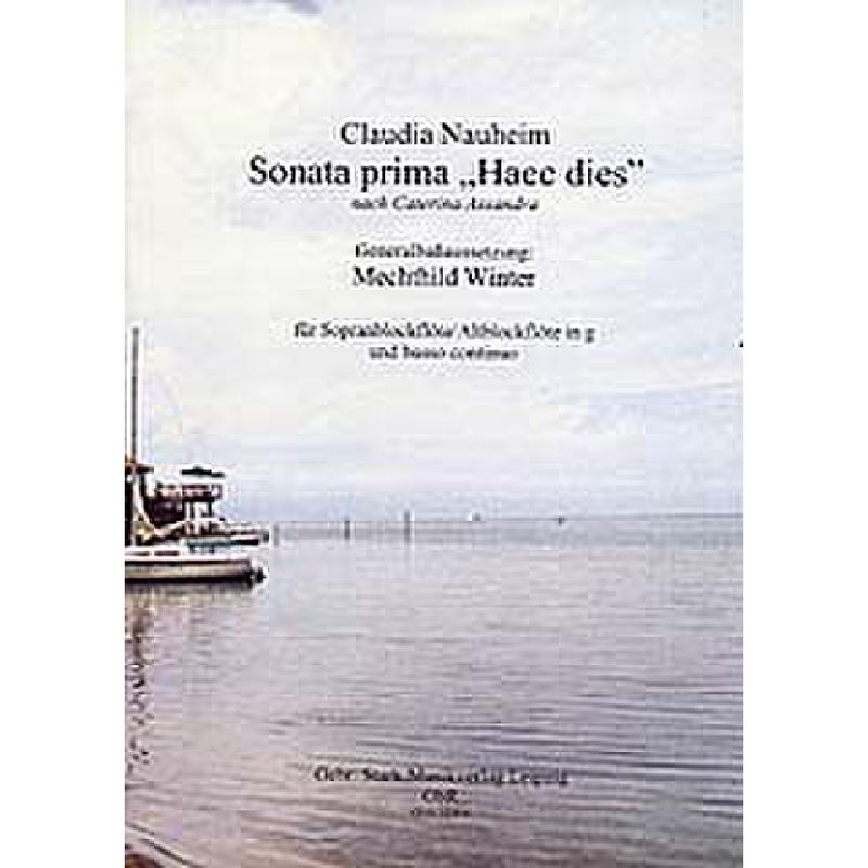Titelbild für GNS 02501 - SONATA PRIMA HAEC DIES