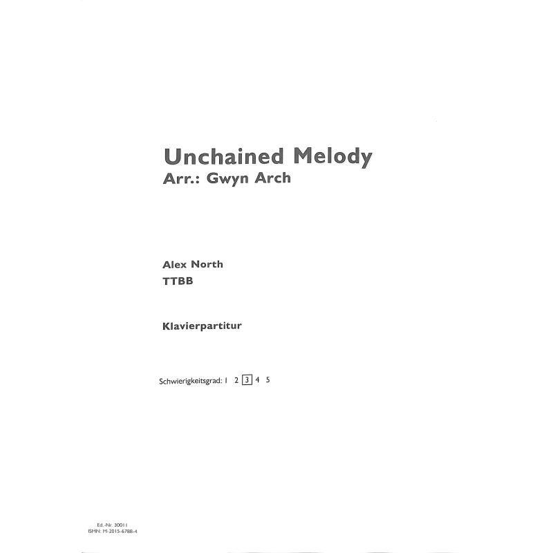 Titelbild für TONOS 30011 - UNCHAINED MELODY