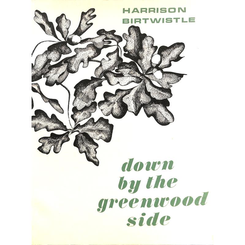 Titelbild für UE 15321 - DOWN BY THE GREENWOOD SIDE