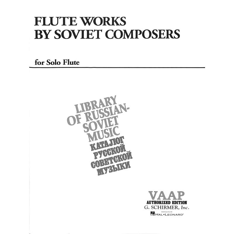 Titelbild für SIK 6612 - FLUTE WORKS BY SOVIET COMPOSERS