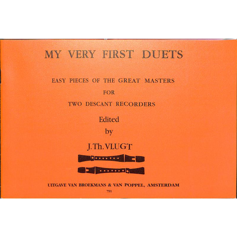 Titelbild für BVP 791 - MY VERY FIRST DUETS 1