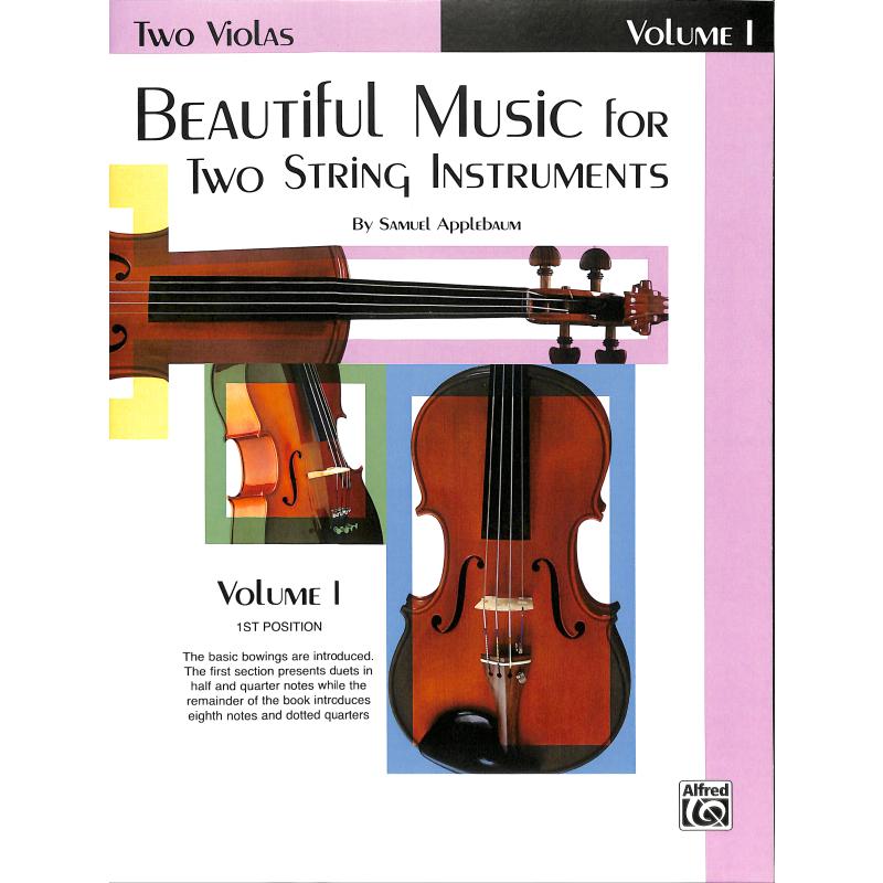 Titelbild für EL 02200 - BEAUTIFUL MUSIC FOR 2 STRING INSTRUMENTS 1