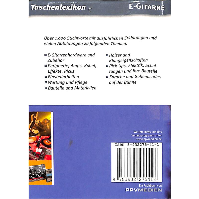 Notenbild für 978-3-932275-41-8 - TASCHENLEXIKON E-GITARRE