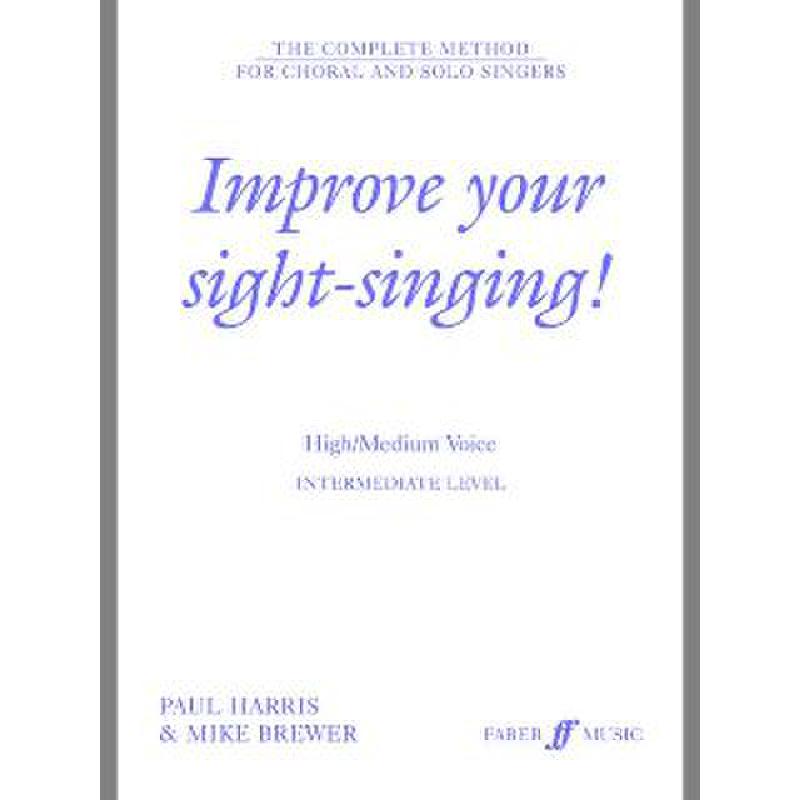 Titelbild für ISBN 0-571-51768-4 - IMPROVE YOUR SIGHT SINGING
