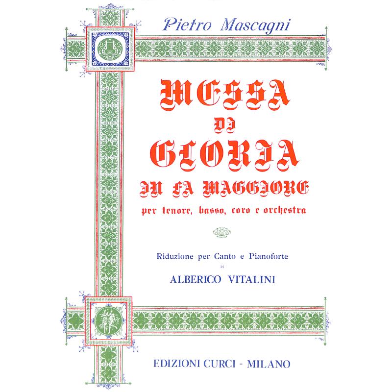 Titelbild für CURCI 9857 - MESSA DI GLORIA