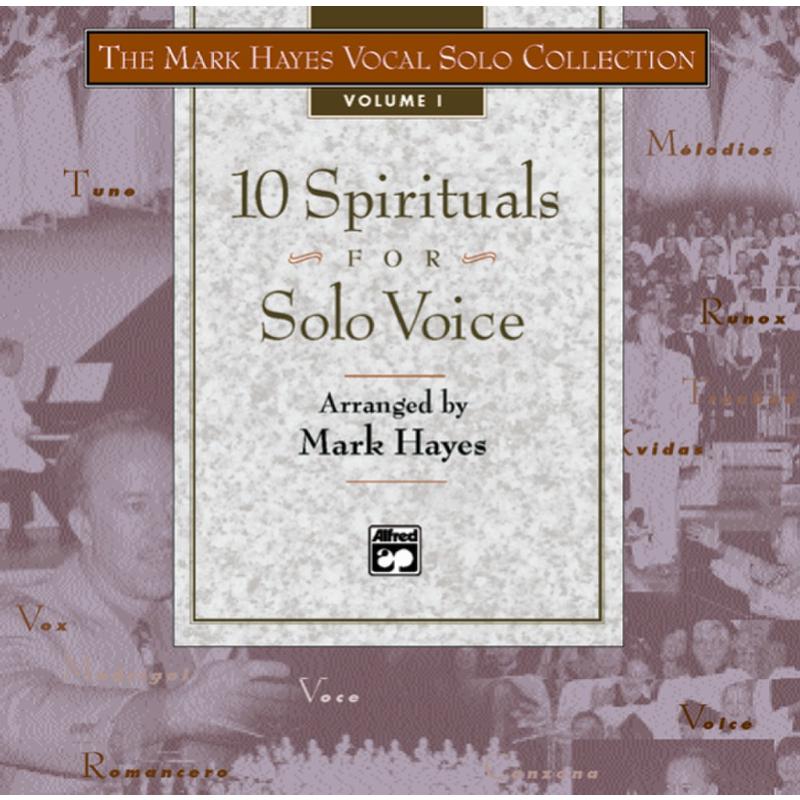 Titelbild für ALF 18022 - 10 SPIRITUALS FOR SOLO VOICE 1