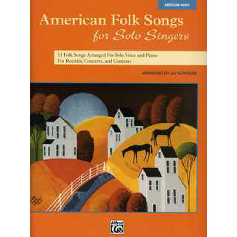 Titelbild für ALF 35562 - AMERICAN FOLK SONGS FOR SOLO SINGERS - MEDIUM HIGH