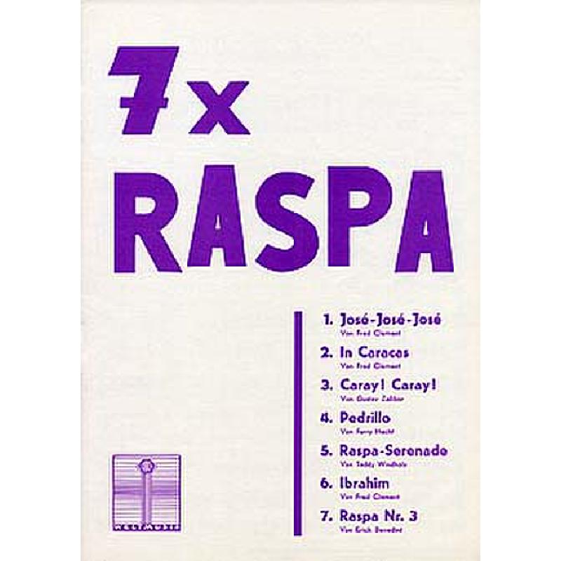 Titelbild für WM 662 - 7 X RASPA