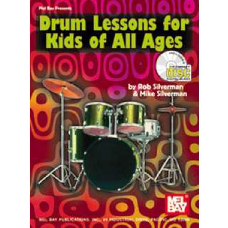 Titelbild für MB 96753BCD - DRUM LESSONS FOR KIDS OF ALL AGES