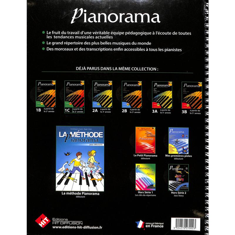 Notenbild für HIT -PCRAMA1A - PIANORAMA 1A
