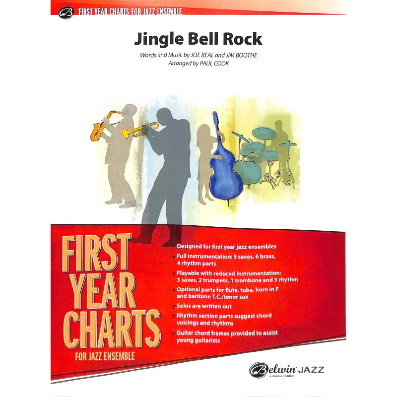 Titelbild für JEM 01018 - JINGLE BELL ROCK FOR JAZZ COMBO