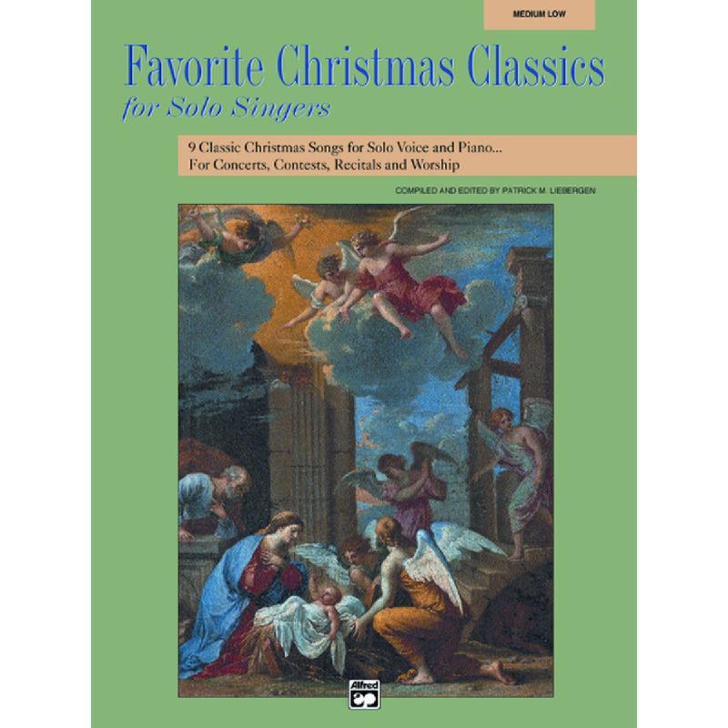 Titelbild für ALF 17932 - FAVORITE CHRISTMAS CLASSICS FOR SOLO SINGERS - MEDIUM LOW