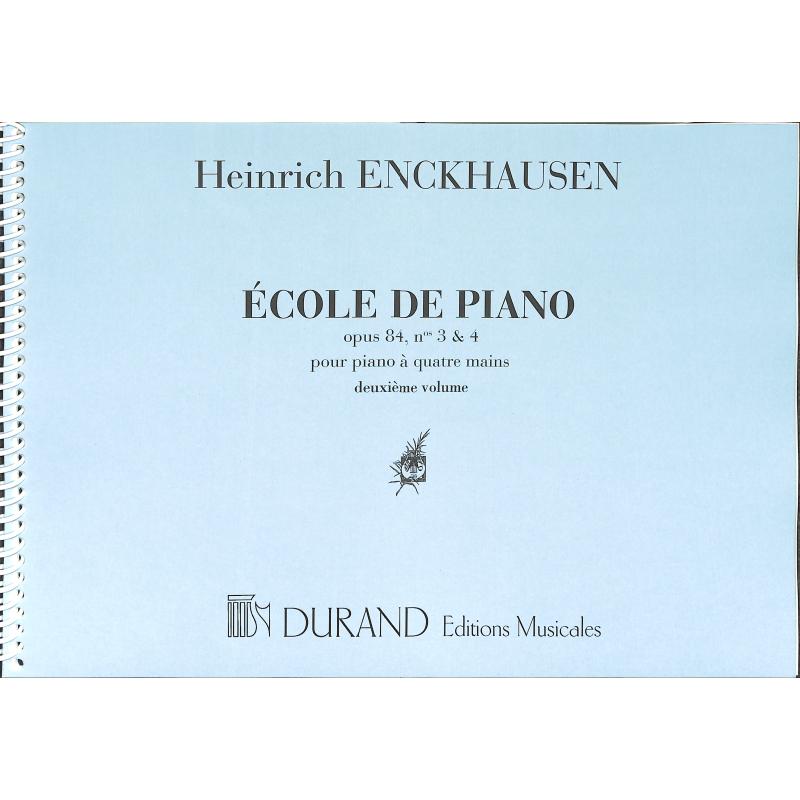 Titelbild für DC 9486 - Ecole de piano 2 op 84