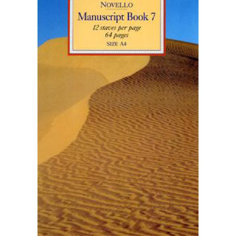 Titelbild für MSNOV 635007 - MANUSCRIPT BOOK 7