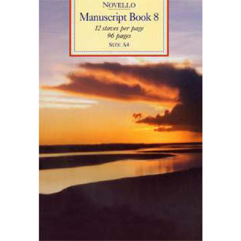 Titelbild für MSNOV 635008 - MANUSCRIPT BOOK 8