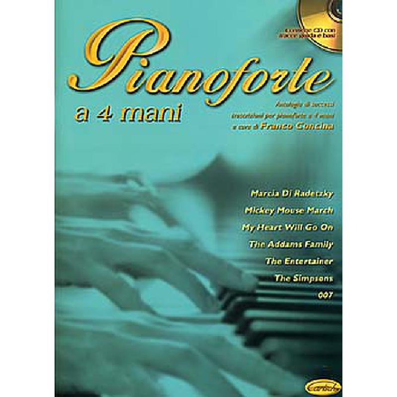 Titelbild für ML 2376 - PIANOFORTE A 4 MANI