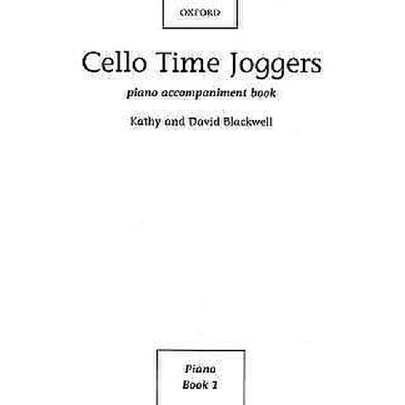 Titelbild für 978-0-19-340443-4 - Cello time joggers