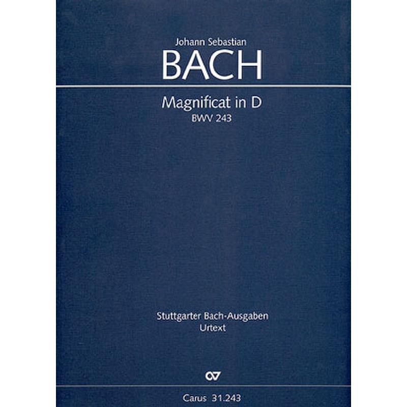 Titelbild für CARUS 31243-00 - MAGNIFICAT D-DUR BWV 243