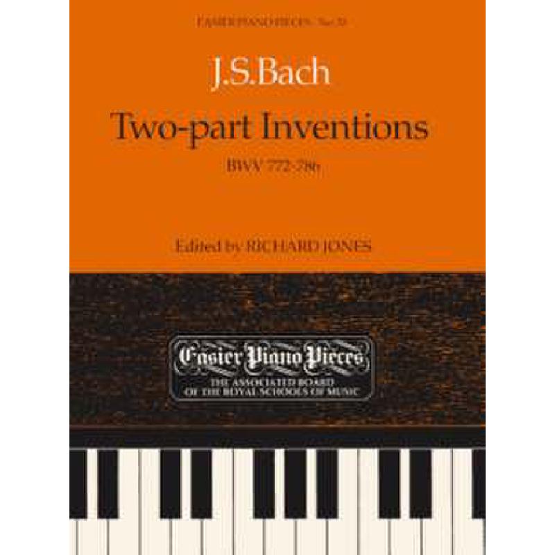 Titelbild für 978-1-85472-315-4 - Zweistimmige Inventionen BWV 772-786
