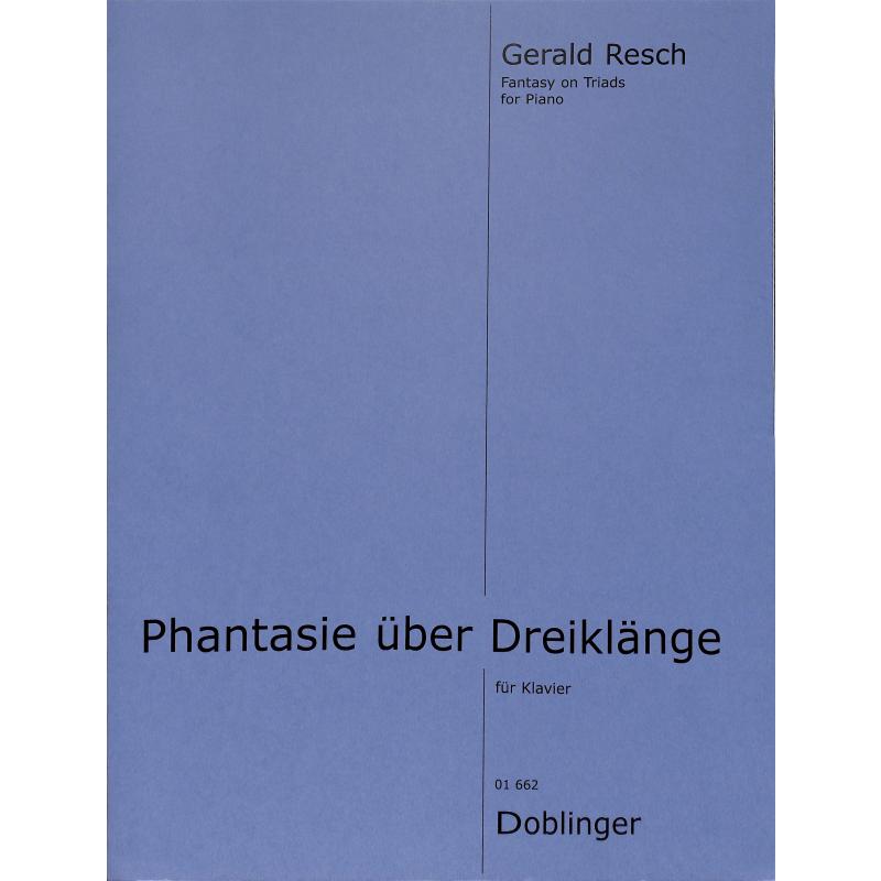 Titelbild für DO 01662 - PHANTASIE UEBER DREIKLAENGE