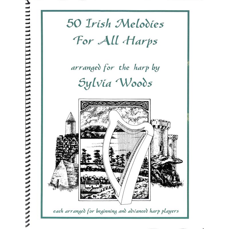 Titelbild für HL 720202 - 50 Irish melodies for all harps