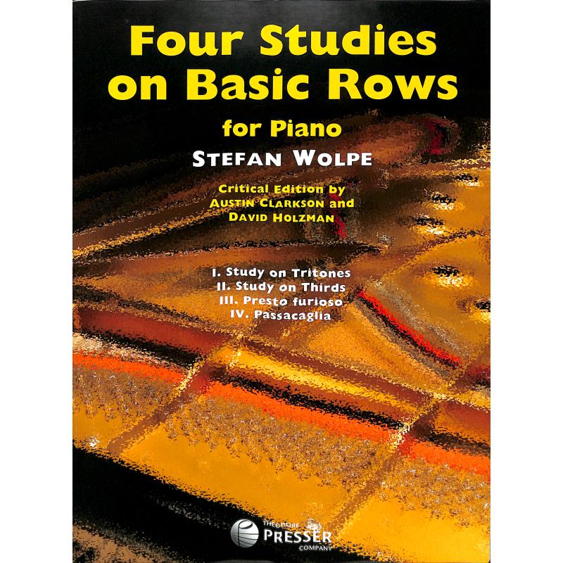 Titelbild für MERION 440-40005 - 4 STUDIES ON BASIC ROWS