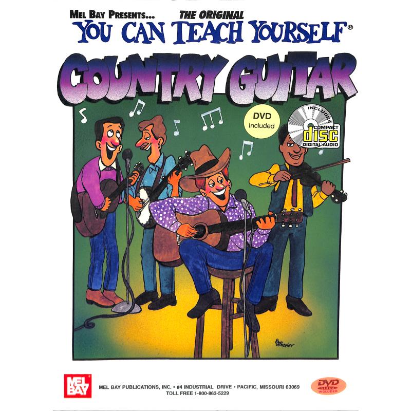 Titelbild für MB 94818SET - YOU CAN TEACH YOURSELF COUNTRY GUITAR