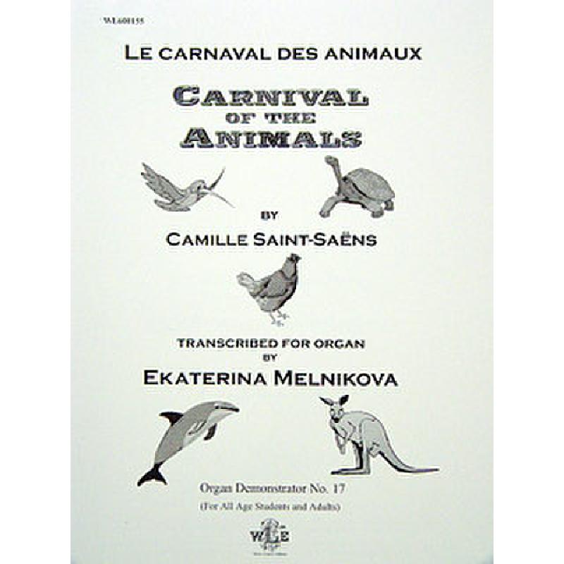 Titelbild für WL 600155 - CARNAVAL DES ANIMAUX
