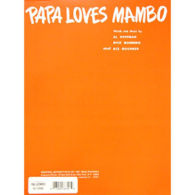 Titelbild für HL 2115580 - PAPA LOVES MAMBO
