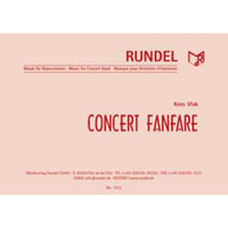 Titelbild für RUNDEL 1912 - CONCERT FANFARE