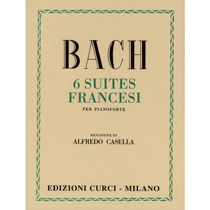 Titelbild für CURCI 4245 - FRANZOESISCHE SUITEN BWV 812-817