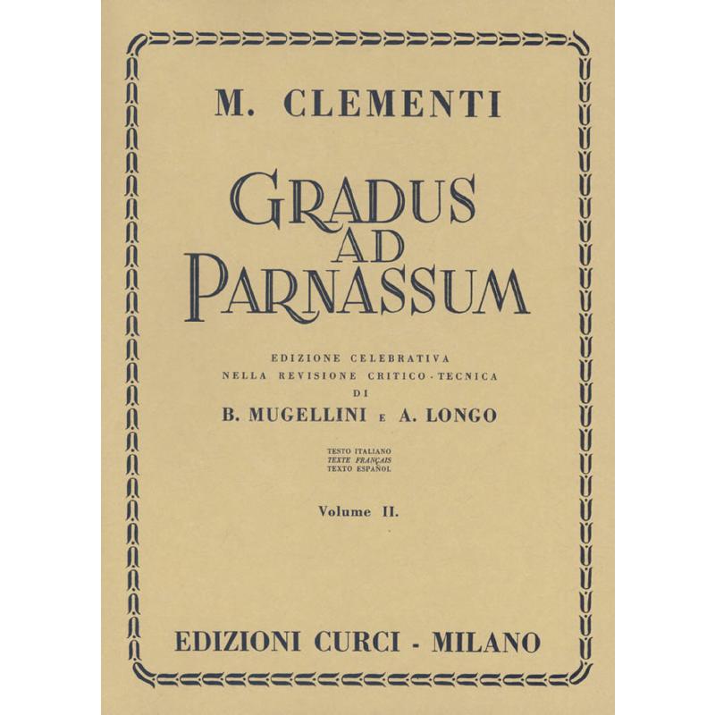 Titelbild für CURCI 4259 - GRADUS AD PARNASSUM 2