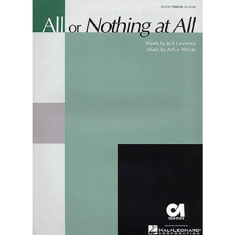 Titelbild für HL 352306 - ALL OR NOTHING AT ALL