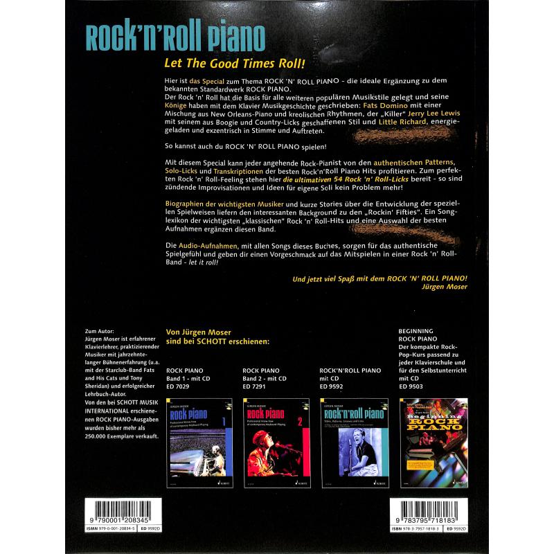 Notenbild für ED 9592D - Rock n roll piano