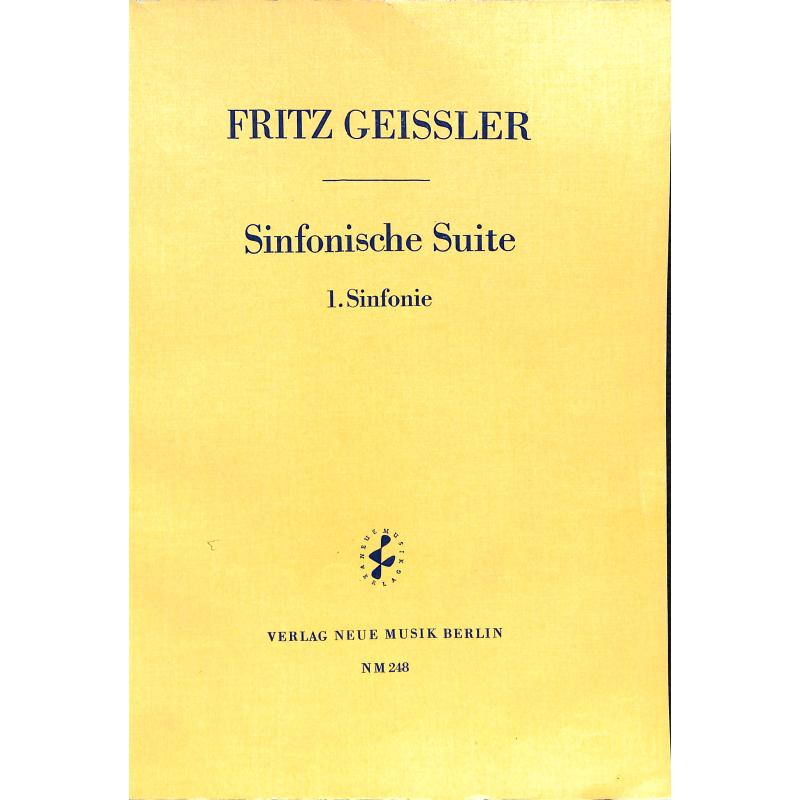 Titelbild für NM 248 - SINFONISCHE SUITE - SINFONIE 1