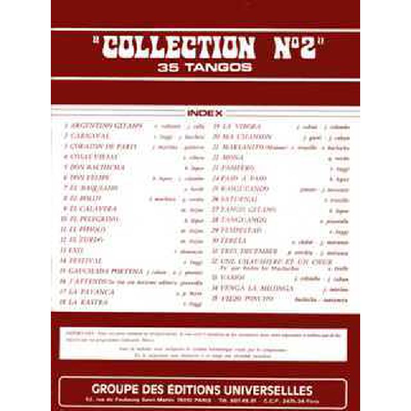 Titelbild für UNIV 44 - Collection 2 - 35 Tangos